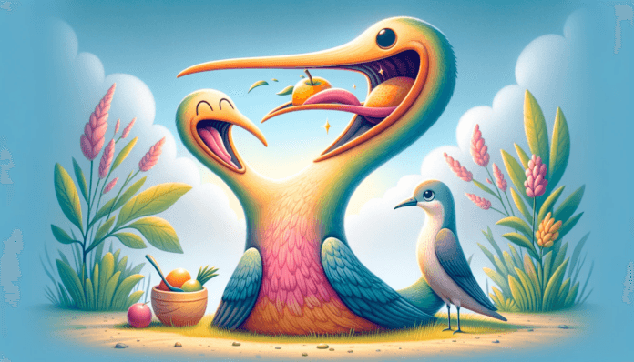 दो सिर वाला पक्षी