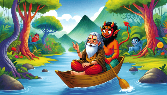 अंधा, कुबड़ा और त्रिस्तनी